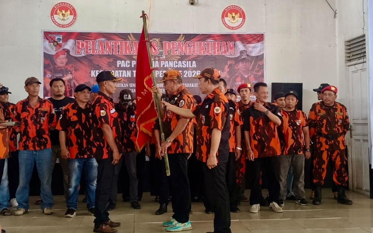 PAC Pemuda Pancasila Kecamatan Tebas Periode 2026-2031 Resmi Dikukuhkan