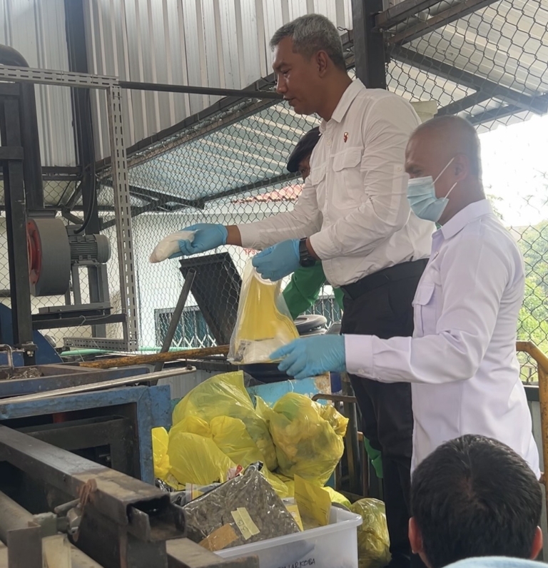Polres Sambas Musnahkan 780,5 Gram Sabu dan 7,7 Kilogram Ganja